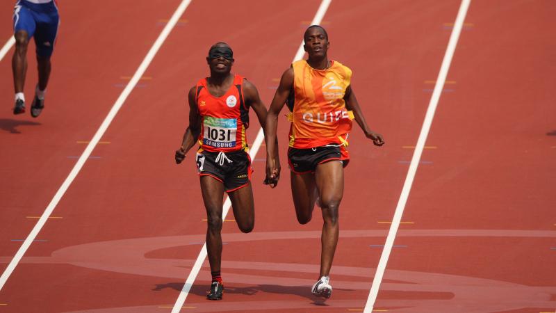 Angolan athletes Angolan athletes running