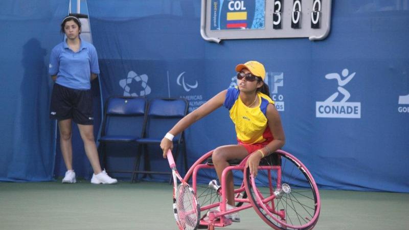 Wheelchair Tennis at the Parapans Wheelchair Tennis at the Parapans
