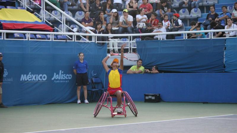 Wheelchair Tennis at the Parapans 2011 - Colombia Wheelchair Tennis at the Parapans 2011 - Colombia
