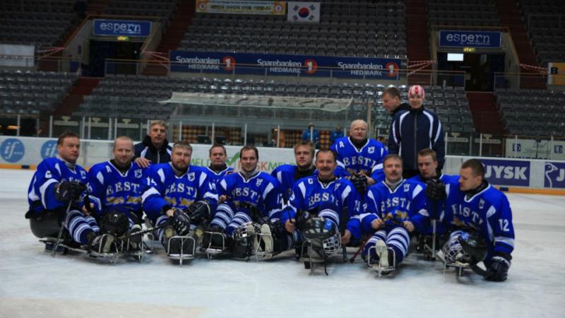 Estonia ice sledge hockey team Estonia ice sledge hockey team