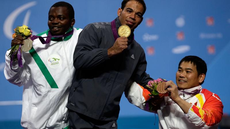 Sherif Osman A picture of a man with a medal around his neck