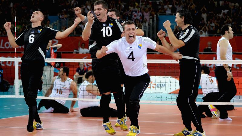 Bosnia's men's sitting vollyeball team Bosnia's men's sitting vollyeball team