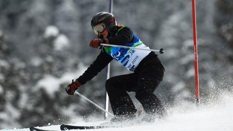 Paquita Ramirez Capitan of Andorra Paquita Ramirez Capitan of Andorra competes in the Women's Visually Impaired Slalom during Day 3 of the 2010 Vancouver Winter Paralympics at Whistler Creekside on March 14, 2010 in Whistler, Canada