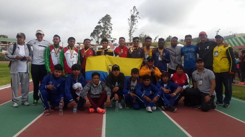 Ecuadorian Para athletics team Ecuador's Para athletes competed at their national championships.