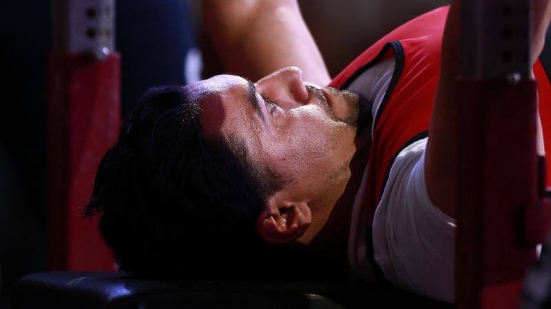 Taha Abdelmajid - Egypt - Powerlifting Egyptian powerlifter Taha Abdelmajid