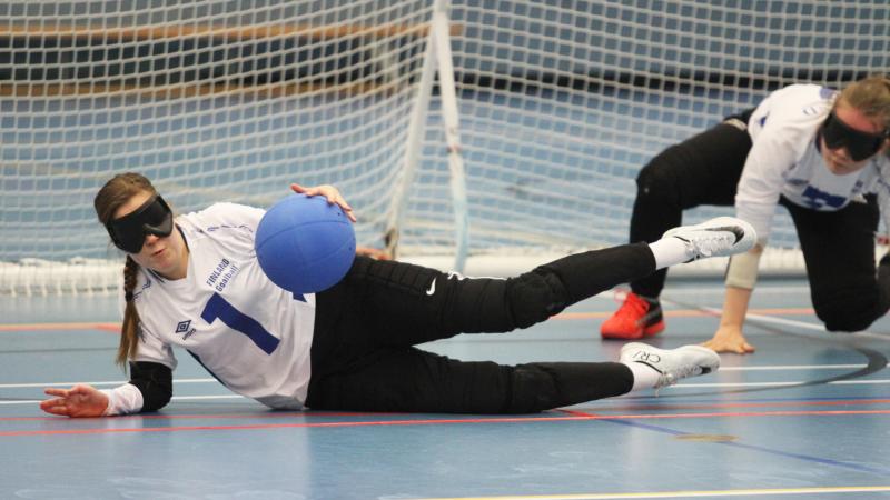 Finland - goalball Finnish women's goalball team