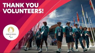 Paris 2024: Thank You To The Volunteers! ❤️