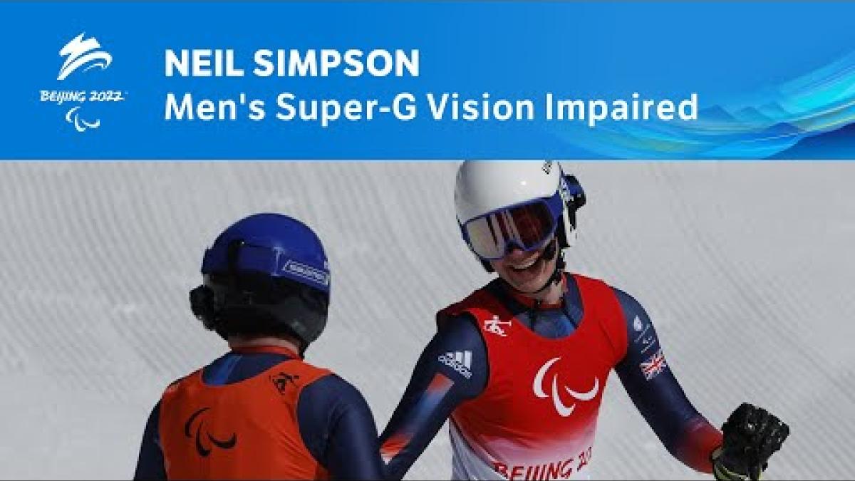 Neil Simpson Makes History With Para Alpine Skiing Gold Medal