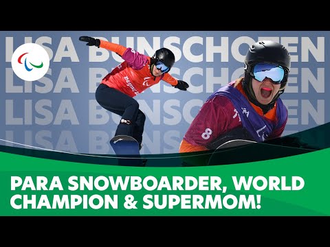🌟 Meet Lisa Bunschoten: Para Snowboarder, World Champion & Supermom! 🏂🇳🇱