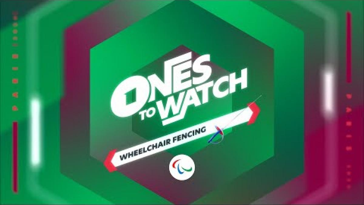 Video Thumbnail with text "Ones to Watch Wheelchair Fencing".